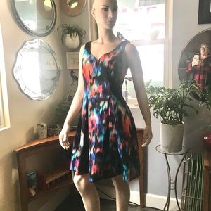 NWT Calvin Klein Ikat print dress 6